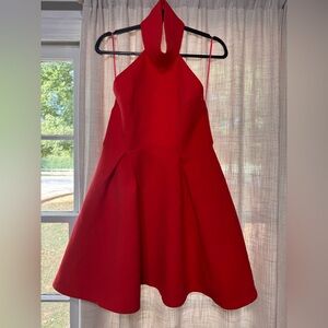 Finders Keepers Vibrant Red Dress
